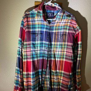 American Eagle Large Flannel Button Up Shirt